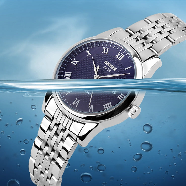 Wrist Watch – 9058 Multifunctional Outdoor Fashion Waterproof Steel Strip Quartz...