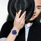 Wrist Watch – 9058 Multifunctional Outdoor Fashion Waterproof Steel Strip Quartz...