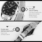Wrist Watch – 9058 Multifunctional Outdoor Fashion Waterproof Steel Strip Quartz...