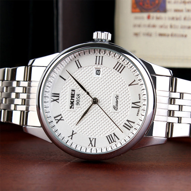 Wrist Watch – 9058 Multifunctional Outdoor Fashion Waterproof Steel Strip Quartz...