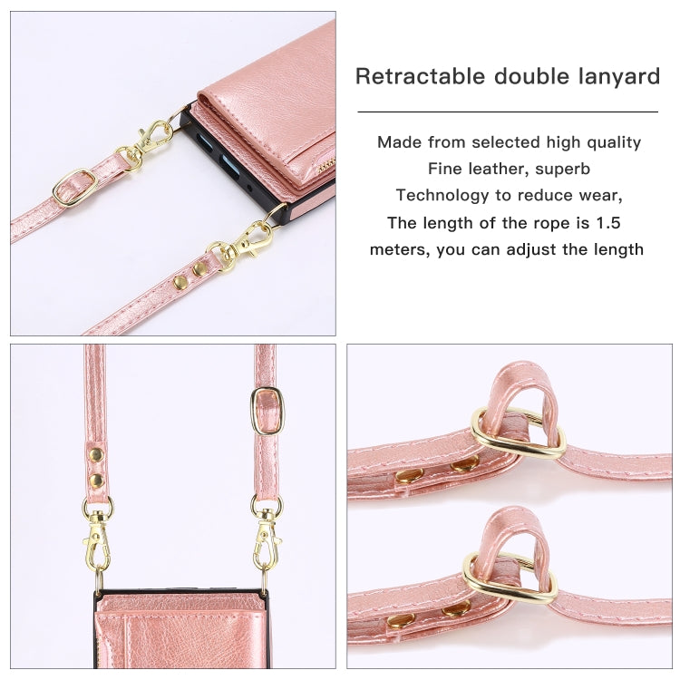 Square Zipper Wallet Bag TPU+PU Back Cover Case with Holder & Card Slots & Wallet & Cross-body Strap, For Samsung Galaxy S10 Plus, For Samsung Galaxy S20, For Samsung Galaxy S20 Plus, For Samsung Galaxy S20 Ultra, For Samsung Galaxy Note20