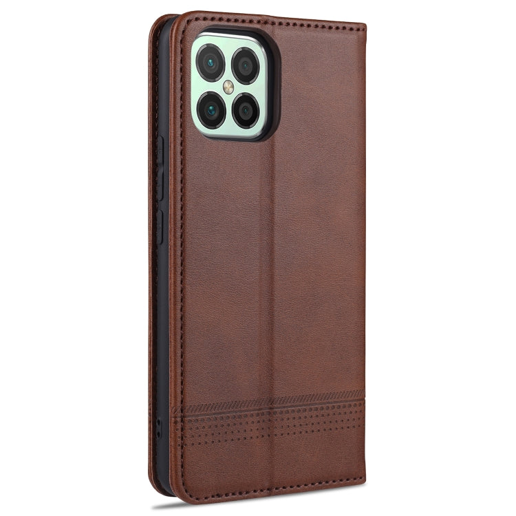 AZNS Magnetic Calf Texture Horizontal Flip Leather Case with Card Slots & Holder & Wallet – Magnetic, Card Slot, Flip, For Huawei Nova 8 SE, For OPPO K7 / Reno3 5G, For vivo Y3s / Y17, For vivo Y73s / S7e