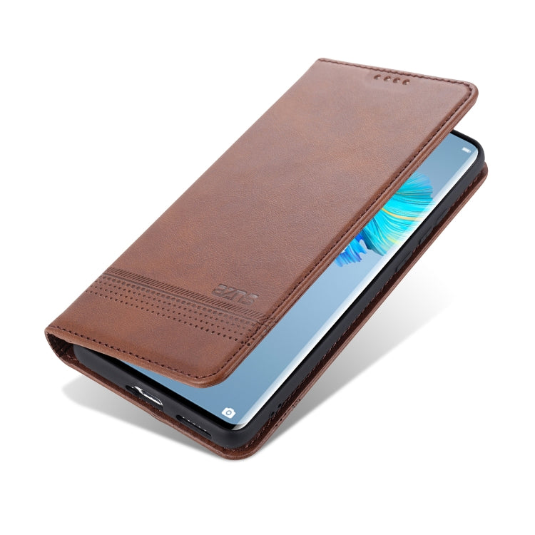 AZNS Magnetic Calf Texture Horizontal Flip Leather Case with Card Slots & Holder & Wallet – Magnetic, Card Slot, Flip, For Huawei Nova 8 SE, For OPPO K7 / Reno3 5G, For vivo Y3s / Y17, For vivo Y73s / S7e
