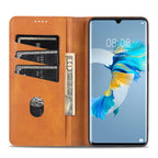 AZNS Magnetic Calf Texture Horizontal Flip Leather Case with Card Slots & Holder & Wallet – Magnetic, Card Slot, Flip, For Huawei Nova 8 SE, For OPPO K7 / Reno3 5G, For vivo Y3s / Y17, For vivo Y73s / S7e