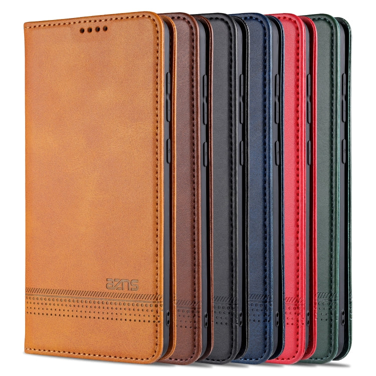AZNS Magnetic Calf Texture Horizontal Flip Leather Case with Card Slots & Holder & Wallet – Magnetic, Card Slot, Flip, For Huawei Nova 8 SE, For OPPO K7 / Reno3 5G, For vivo Y3s / Y17, For vivo Y73s / S7e