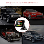 P16 Car HUD Head-up Display OBD2 Fault Code Elimination, P16 – Durable Build, Easy to Use
