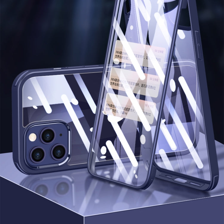 Double-sided Plastic Glass Protective Case, For iPhone 12 mini, For...