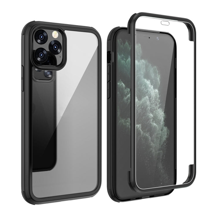 Double-sided Plastic Glass Protective Case, For iPhone 11 Pro, For... For iPhone 11 Pro Black