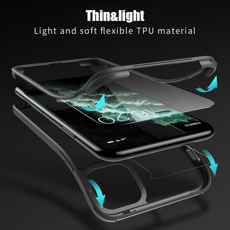 Double-sided Plastic Glass Protective Case, For iPhone 11 Pro, For...