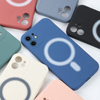 Case – Shockproof, Silicone, Magnetic (iPhone 12 Pro Max)