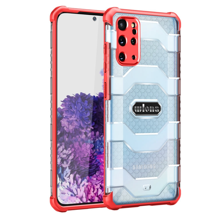 wolns Explorer Series PC+TPU Protective Case – TPU, For Samsung Galaxy Note20, For Samsung Galaxy Note20 Ultra, For Samsung Galaxy S20, For Samsung Galaxy S20 Plus, For Samsung Galaxy S20 Ultra, For Samsung Galaxy S20 FE For Samsung Galaxy S20 Plus Red