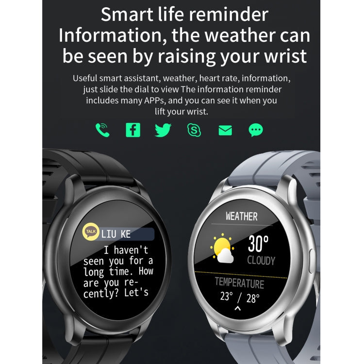 CF22 Smart Watch – 1.3" Screen, IP67 Waterproof, Blood Pressure Monitoring