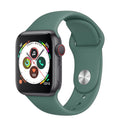 H55Pro Watch – 1.4" Screen, Blood Pressure Monitoring, Heart Rate Monitoring (Blue) Style: Silicone Strap(Green) Green