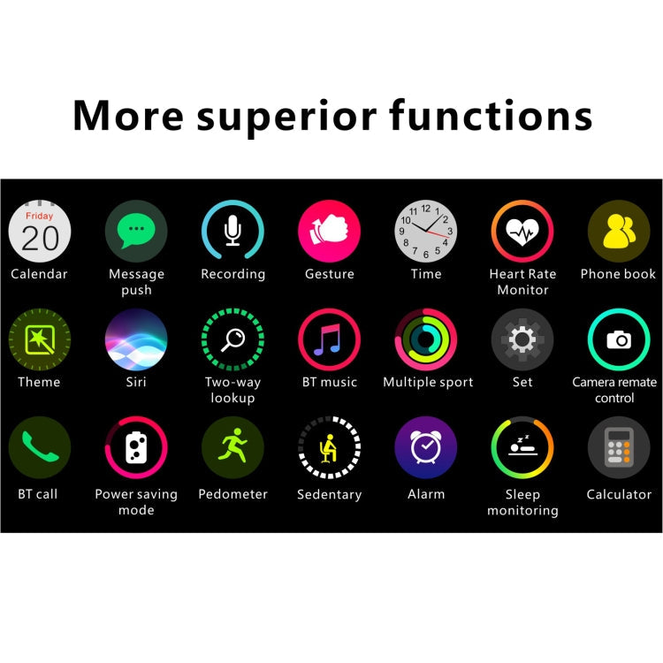 H55Pro Watch – 1.4" Screen, Blood Pressure Monitoring, Heart Rate Monitoring (Blue)