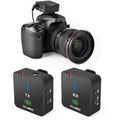 YELANGU MX5 2.4G Live Broadcast Interview Shooting Wireless Recording Microphone Black