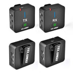 YELANGU MX5 2.4G Live Broadcast Interview Shooting Wireless Recording Microphone