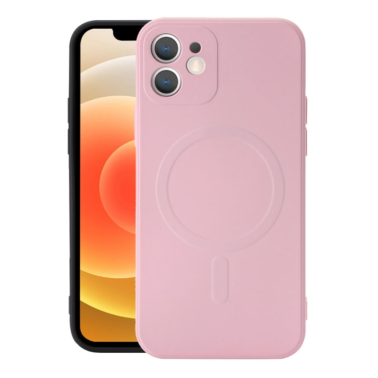 Case – Shockproof, Silicone, Magnetic (iPhone 12) For iPhone 12 Pink