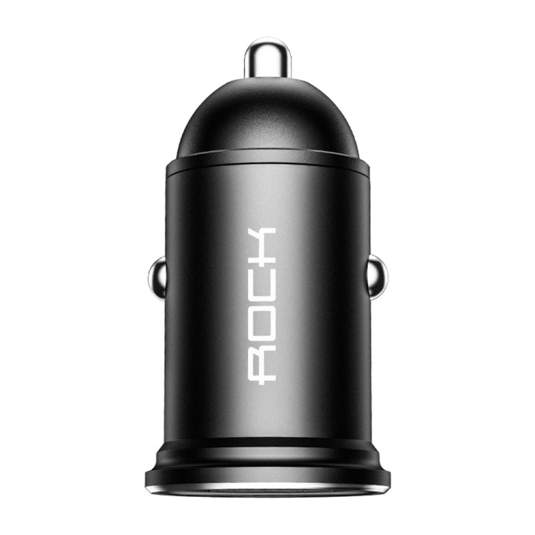 ROCK H11 4.8A 24W Mini Dual USB Car Charger, H11 H11