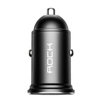 ROCK H11 4.8A 24W Mini Dual USB Car Charger, H11 H11
