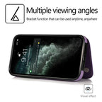 Butterflies Flowers Double Buckle PU + TPU Protective Case with Holder & Card Slots & Photo Frame, For iPhone 12 mini, For iPhone 12 / 12 Pro