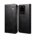 Simple Wax Crazy Horse Texture Horizontal Flip Leather Case with Card Slots & Wallet, For Samsung Galaxy S20 UItra, For Samsung Galaxy S20 FE, For Samsung Galaxy S20 Plus For Samsung Galaxy S20 UItra Black