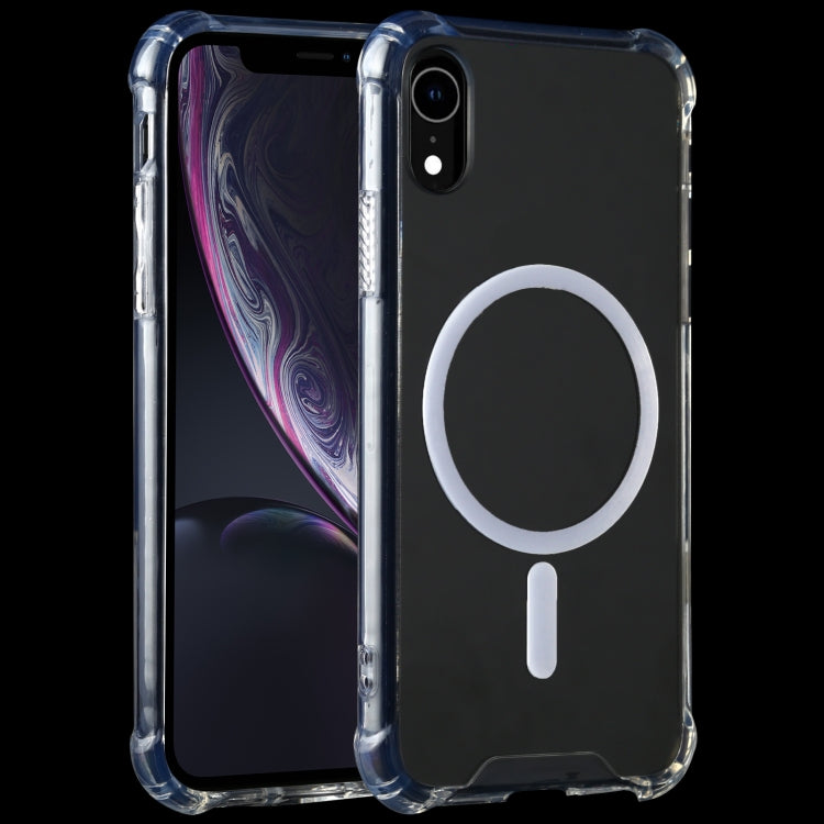 Case – Shockproof, Magnetic, Transparent (iPhone XR Clear Four) For iPhone XR