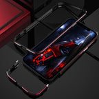 Aurora Series Lens Protector + Metal Frame Protective Case, For iPhone... (iPhone 12 Pro)