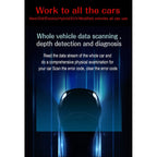 C1 OBD2 + GPS Mode Car HUD Head-up Display Compass / Speed / Water Temperature / Voltage Display / Speed / Fault Alarm / Navigation Function, C1 With Navigation Function – Bluetooth, Non-slip