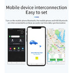 P20 OBD2 + GPS Mode Car Head-up Display HUD Overspeed / Speed / Water Temperature Alarm, P20