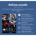 P20 OBD2 + GPS Mode Car Head-up Display HUD Overspeed / Speed / Water Temperature Alarm, P20