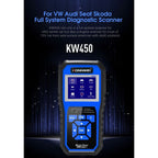 KONNWEI KW450 Car 2.8 inch TFT Color Screen Battery Tester Support 2 Languages / System XP WIN7 WIN8 WIN10, KW450