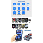 KONNWEI KW450 Car 2.8 inch TFT Color Screen Battery Tester Support 2 Languages / System XP WIN7 WIN8 WIN10, KW450