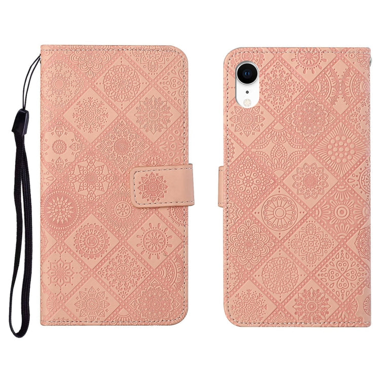 Case – Leather (iPhone SE 2022) #7 For iPhone XR Pink