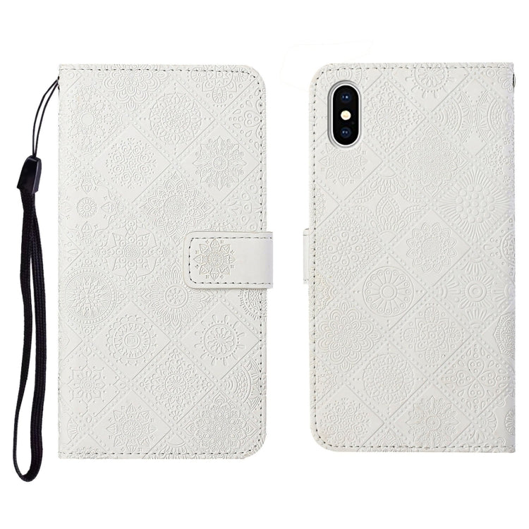 Case – Leather (iPhone SE 2022) #7 For iPhone XS Max White
