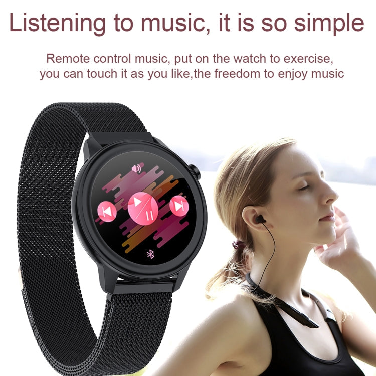 F80 Smart Watch – 1.3" Screen, IP68 Waterproof, Blood Pressure Monitoring