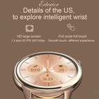 F80 Smart Watch – 1.3" Screen, IP68 Waterproof, Blood Pressure Monitoring