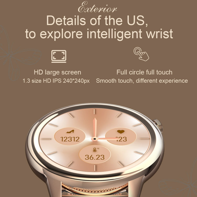 F80 Smart Watch – 1.3" Screen, IP68 Waterproof, Blood Pressure Monitoring