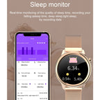 F80 Smart Watch – 1.3" Screen, IP68 Waterproof, Blood Pressure Monitoring