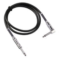 TC048SL 6.35mm Plug Straight to Elbow Electric Guitar Audio Cable, 1.8m, 3m, 6m, 10m 1.8m