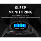 M98 Smart Watch – 1.28" Screen, IP67 Waterproof, Heart Rate Monitoring (Black) #2