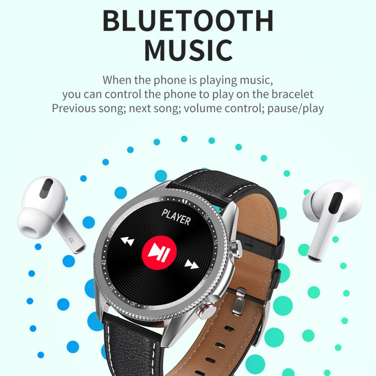 M98 Smart Watch – 1.28" Screen, IP67 Waterproof, Heart Rate Monitoring (Black) #2