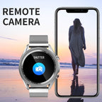 M98 Smart Watch – 1.28" Screen, IP67 Waterproof, Heart Rate Monitoring (Black)