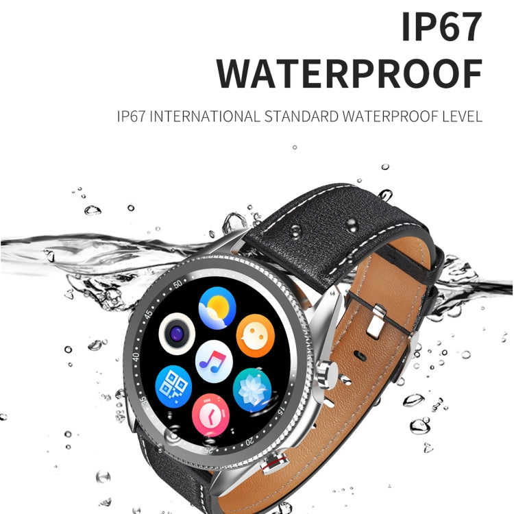 M98 Smart Watch – 1.28" Screen, IP67 Waterproof, Heart Rate Monitoring (Black)