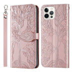 Case – Leather (iPhone 12) #2 For iPhone 12 12 Pro Rose Gold