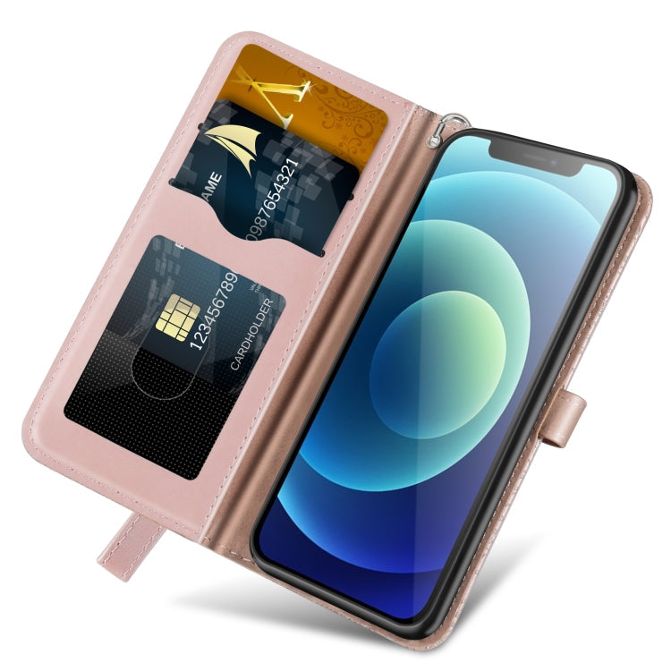 Life of Tree Embossing Pattern Horizontal Flip Leather Case with Holder & Card Slot & Wallet & Photo Frame & Lanyard, For iPhone XS Max