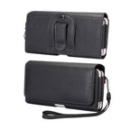 Litchi Texture Vertical Flip Thwartwise PU Leather Case / Waist Bag with Back Splint & Card Slots & 15cm Lanyard for 6.7 inch Phone Universal, for 6.7 inch Phone Universal – Lanyard, Card Slot, Flip