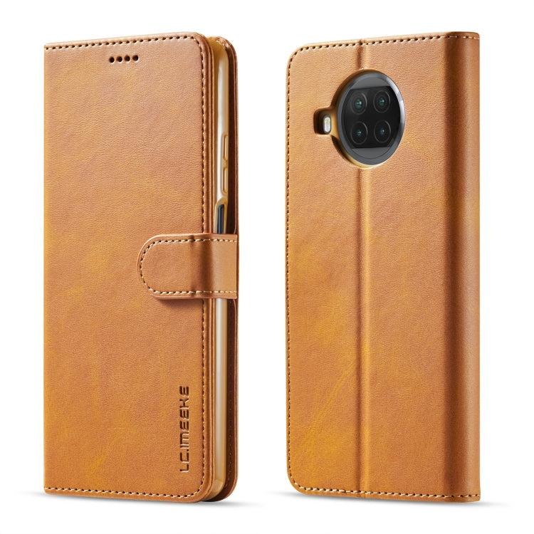 LC.IMEEKE Calf Texture Horizontal Flip Leather Case with Holder & Card Slots & Wallet – Card Slot, Flip, Leather, For Xiaomi Mi 10 5G / Mi 10T Pro 5G, For Xiaomi Mi 10T Lite 5G For Xiaomi Mi 10T Lite 5G Yellow
