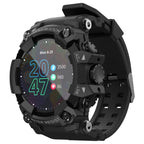 ATTACK Smart Watch – 1.28" Screen, Blood Pressure Monitoring, Heart Rate Monitoring ATTACK Black