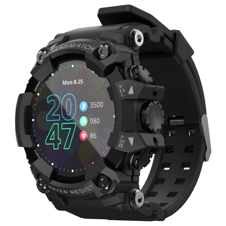 ATTACK Smart Watch – 1.28" Screen, Blood Pressure Monitoring, Heart Rate Monitoring ATTACK Black