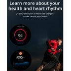 ATTACK Smart Watch – 1.28" Screen, Blood Pressure Monitoring, Heart Rate Monitoring